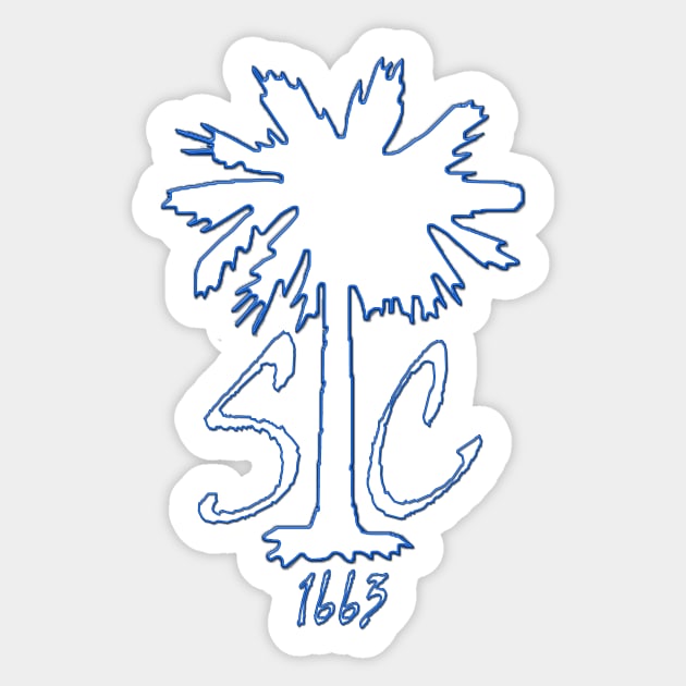 Clear Blue SC Sticker by wtaylor72